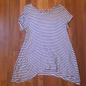 Striped tunic